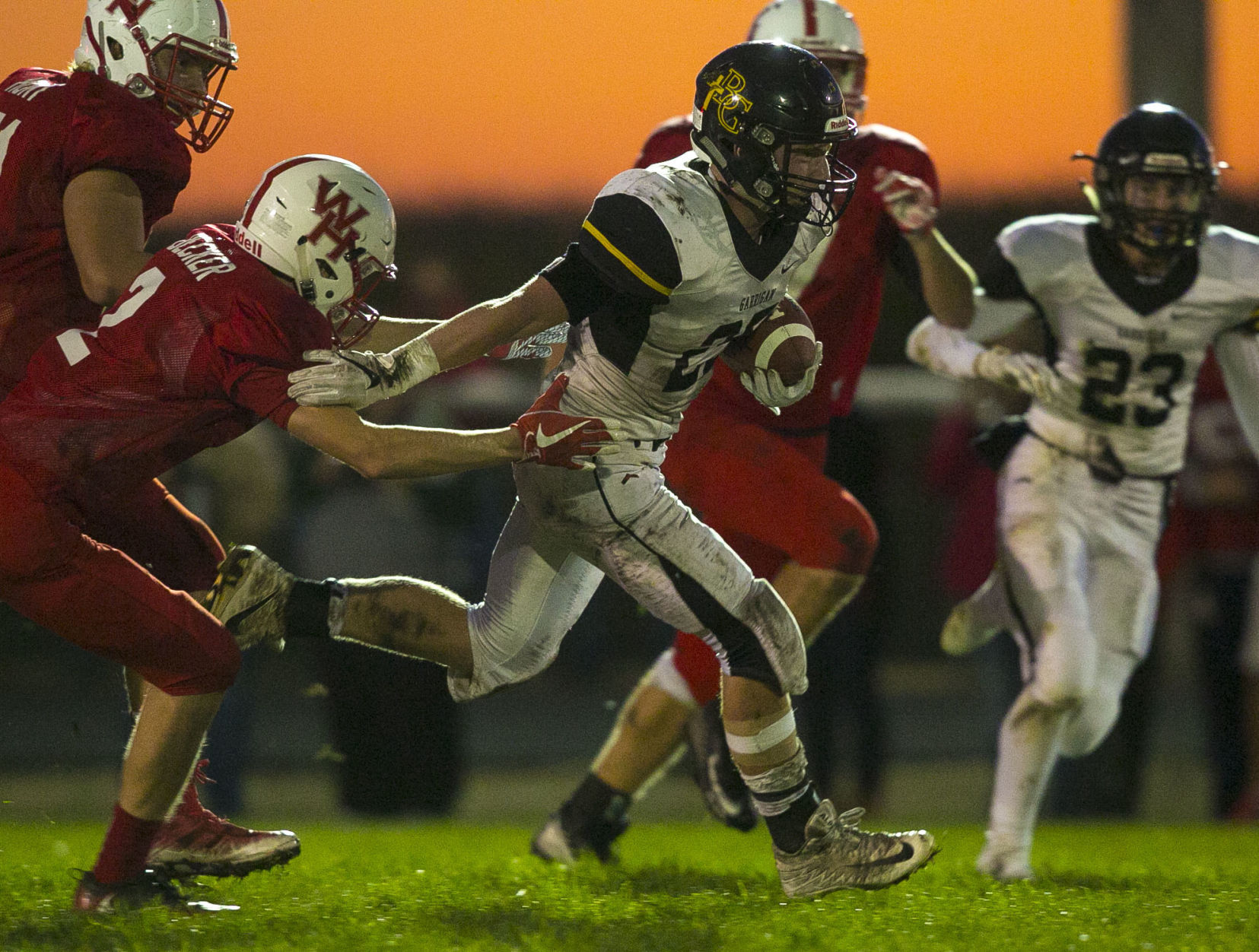 Fball Bishop Garrigan vs. West Hancock 15
